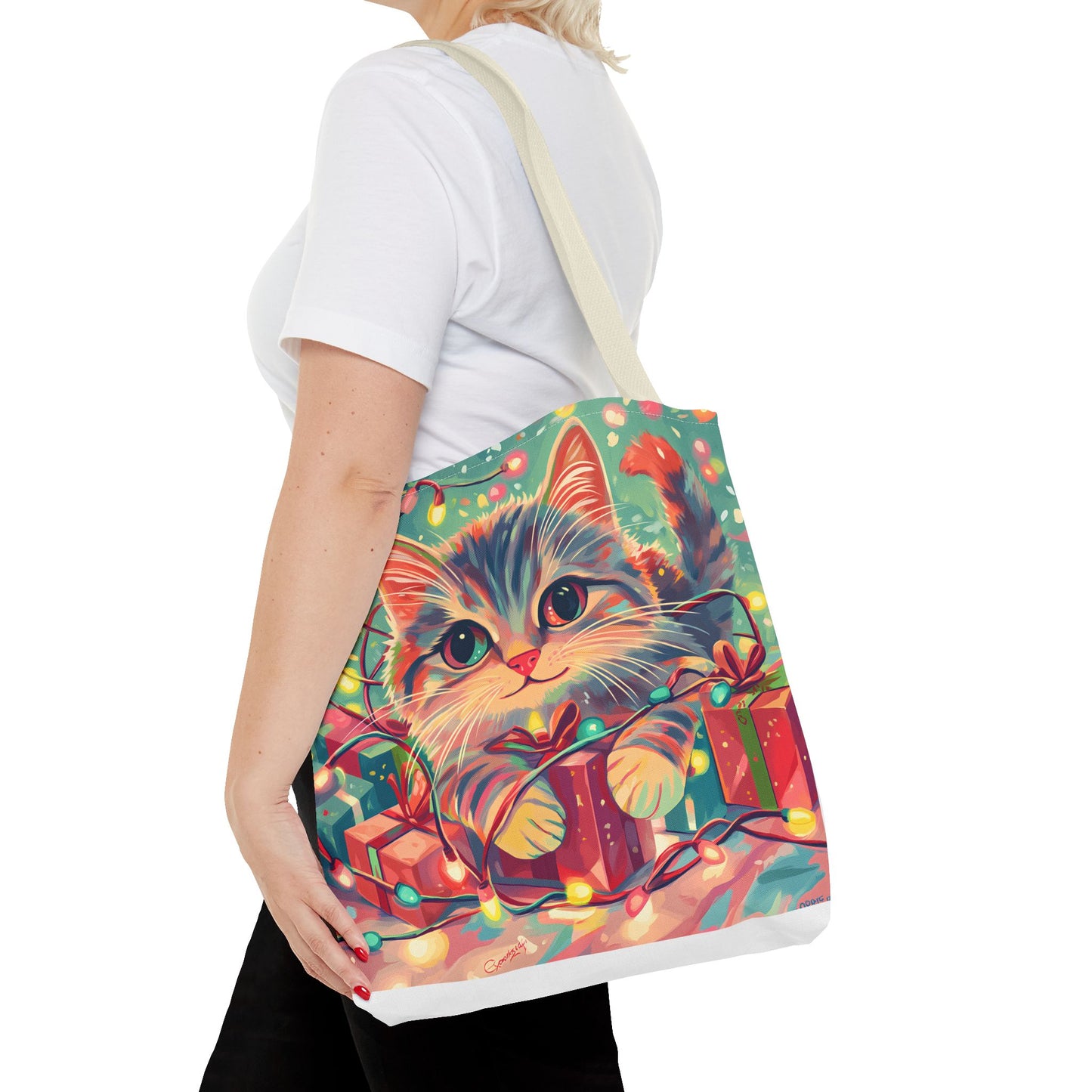 Cat Love Tote Bag