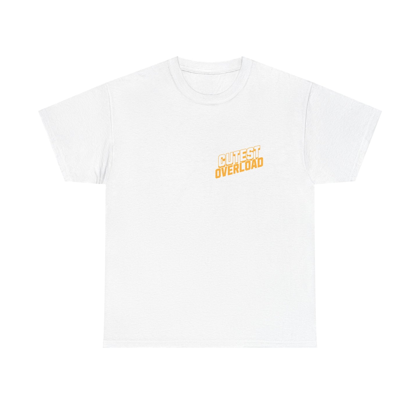 Happy Cat 'Cutest Overload' | Unisex Heavy Cotton Tee