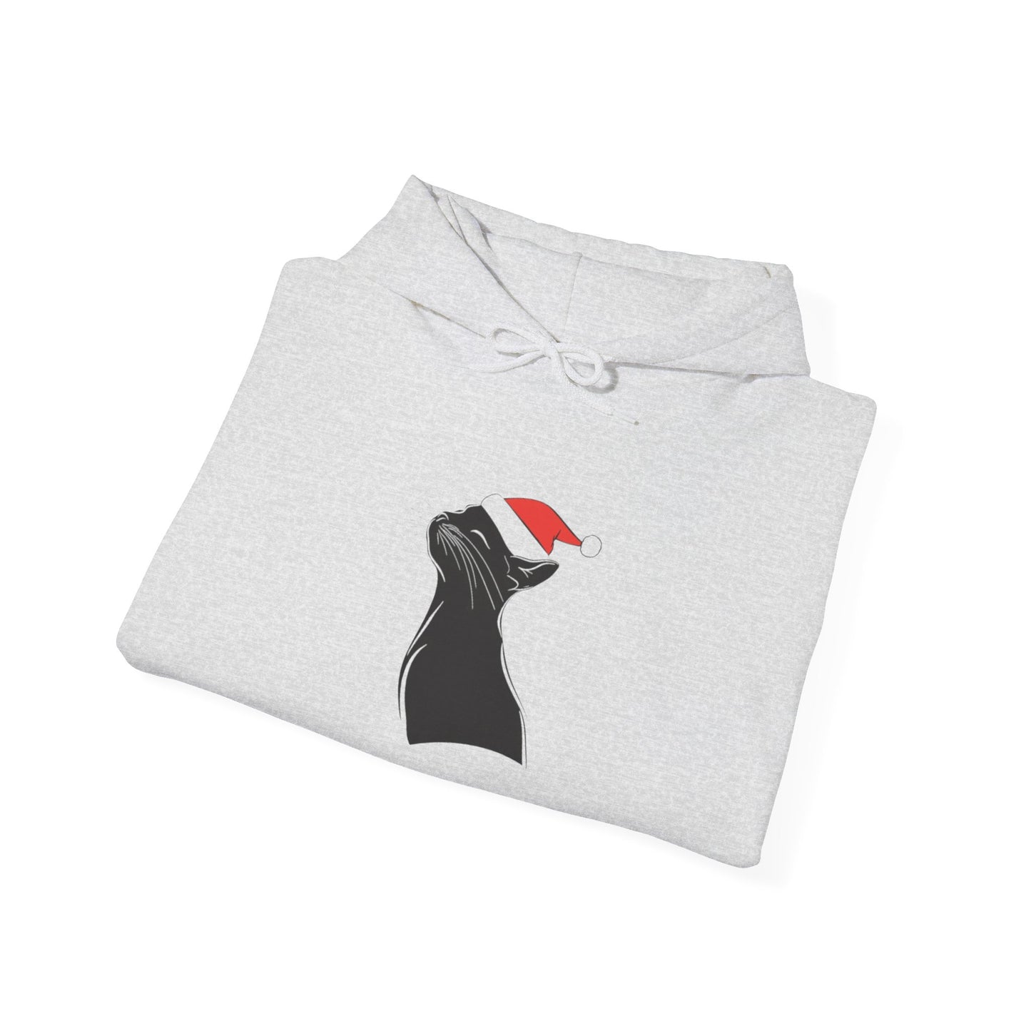 Black Cat Christmas Hoodie