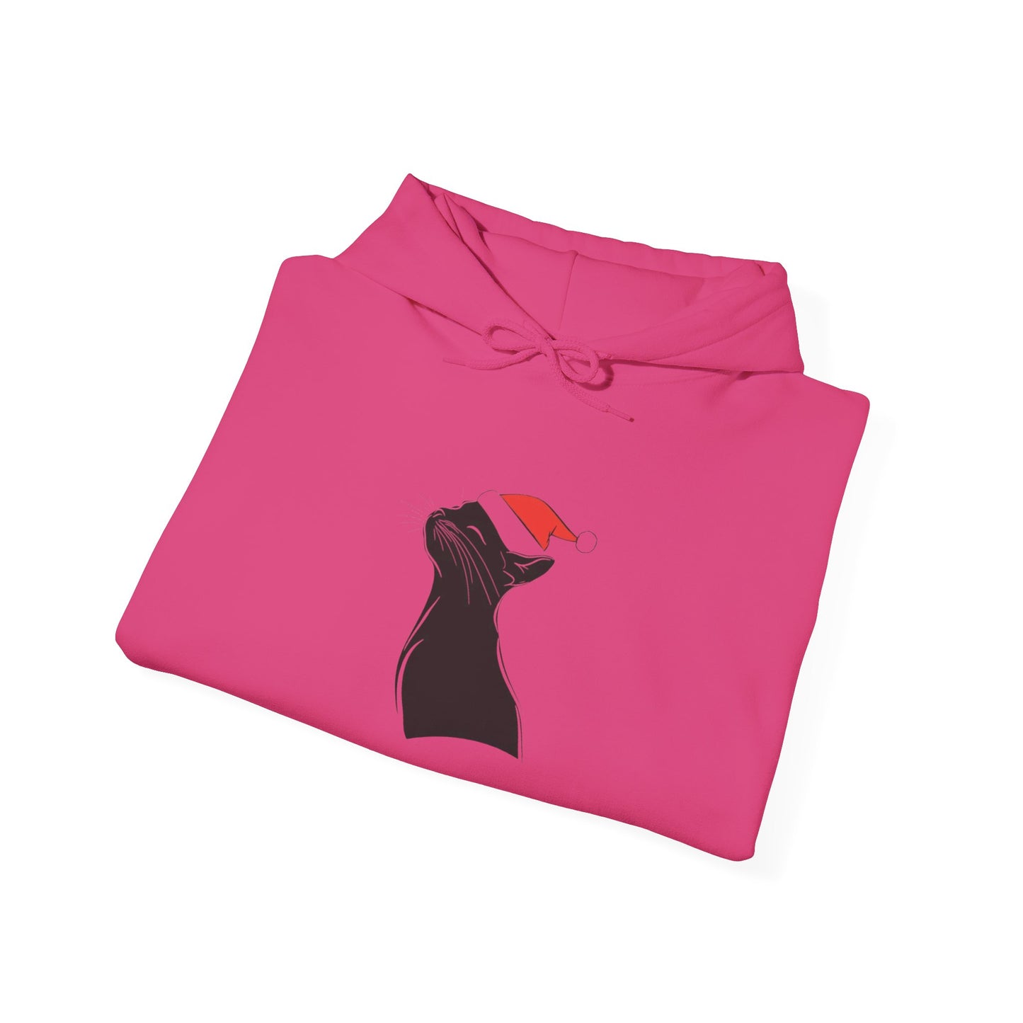 Black Cat Christmas Hoodie
