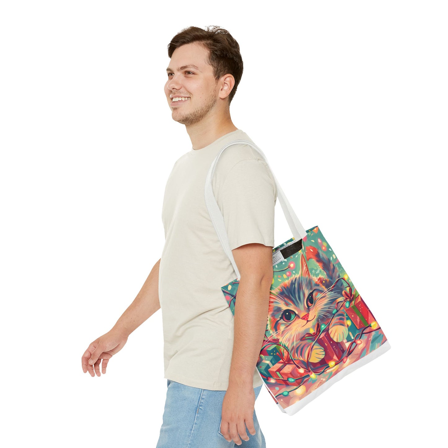 Cat Love Tote Bag