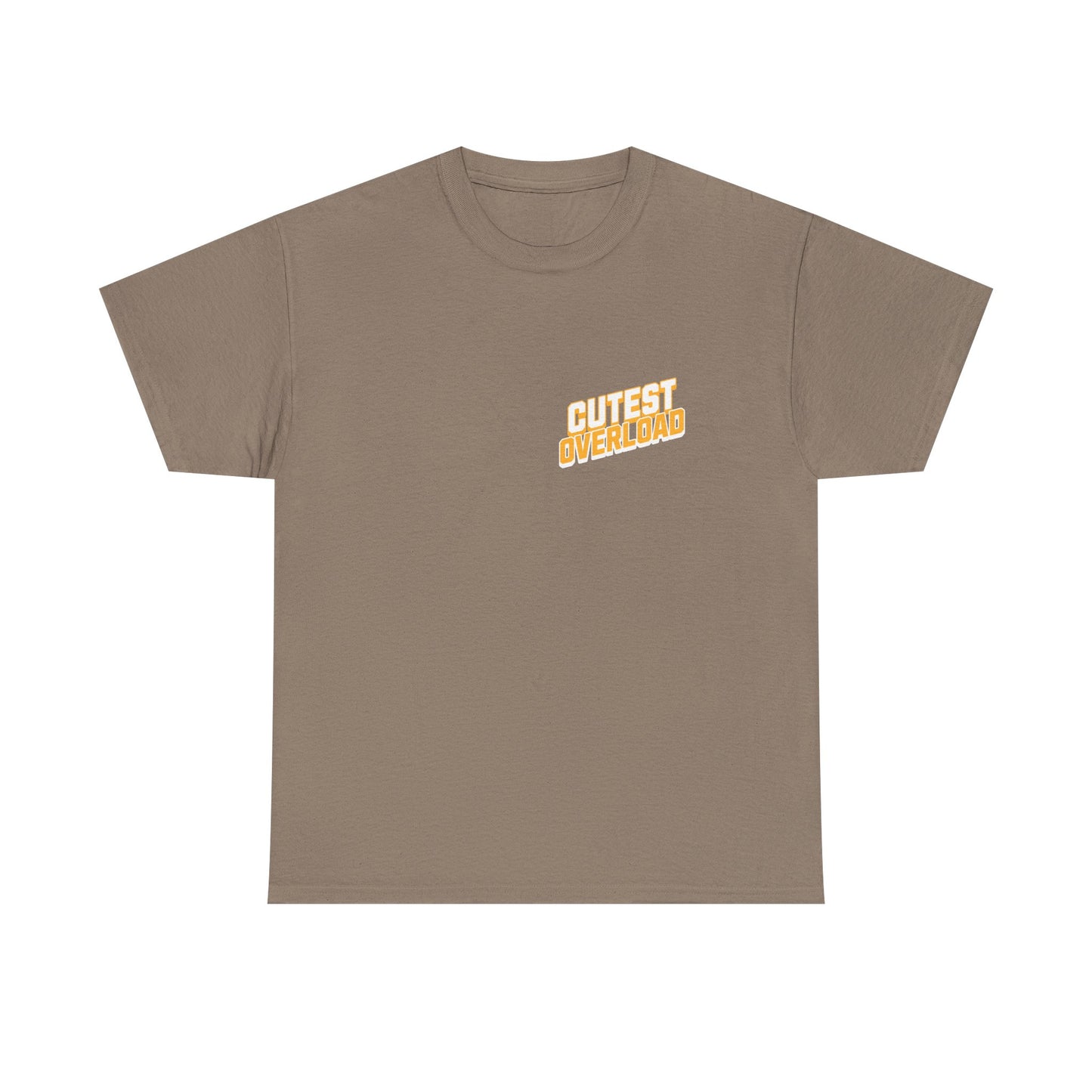 Happy Cat 'Cutest Overload' | Unisex Heavy Cotton Tee