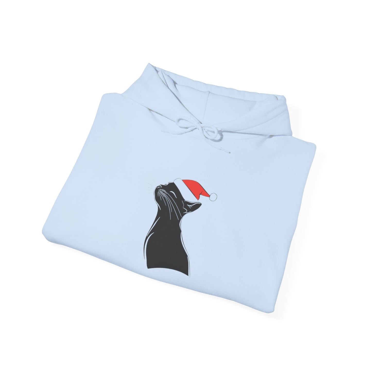 Black Cat Christmas Hoodie