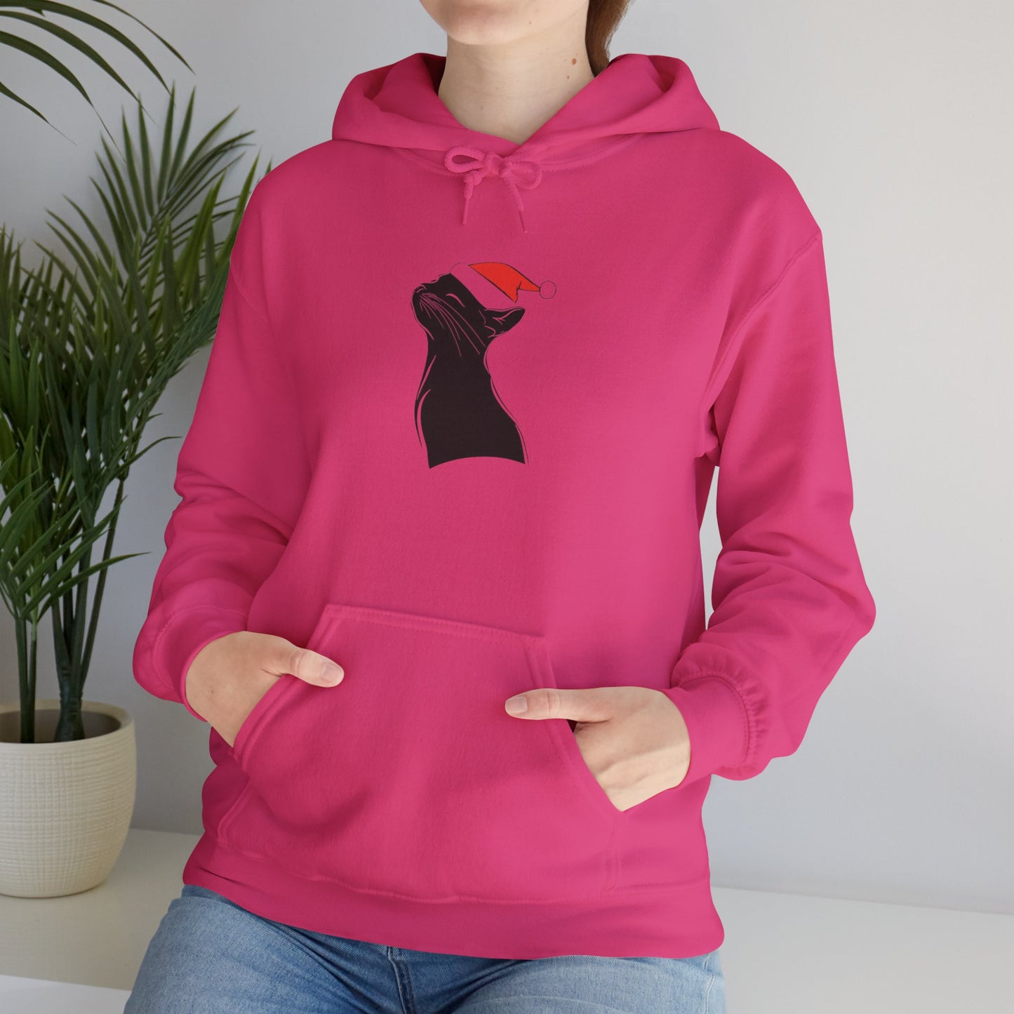 Black Cat Christmas Hoodie