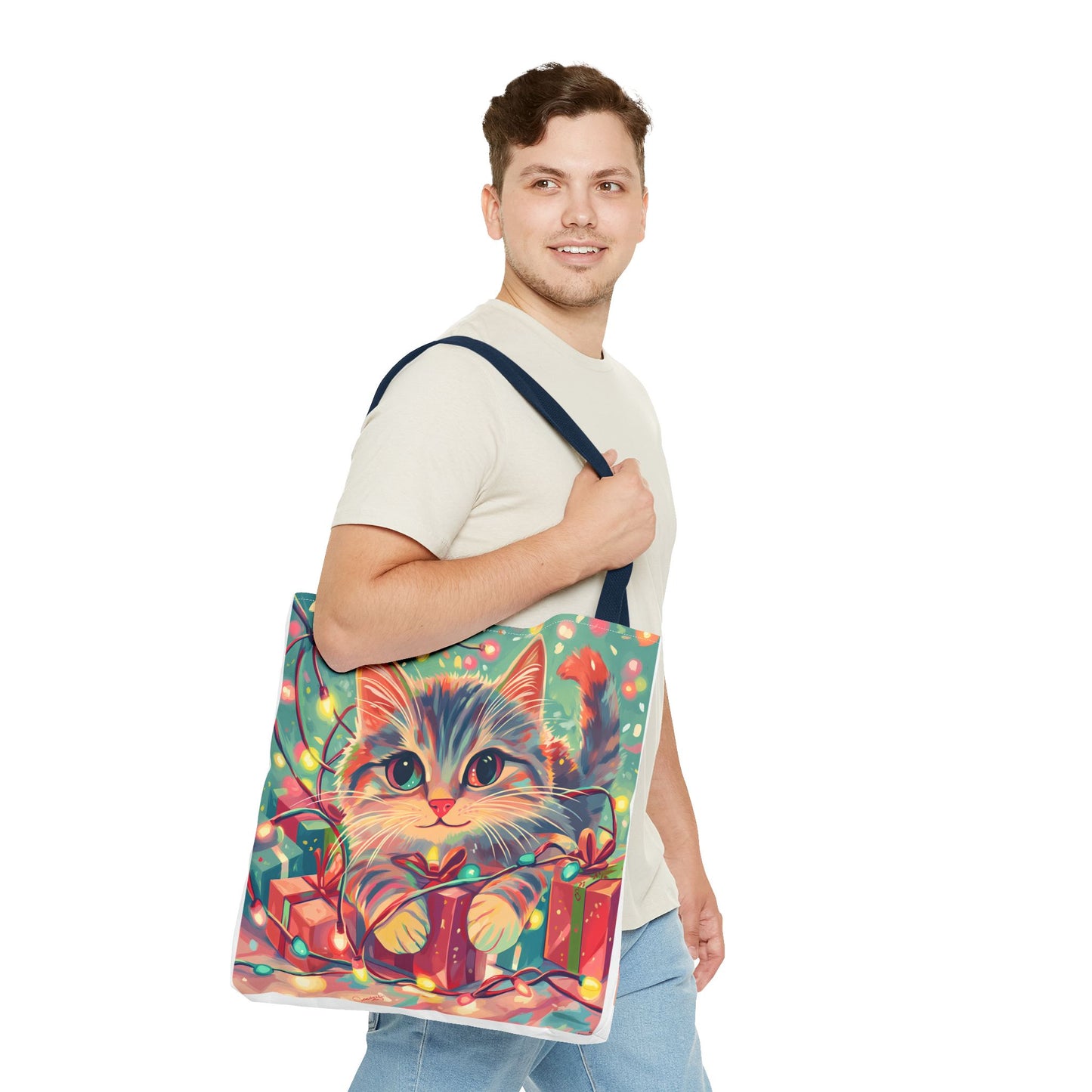 Cat Love Tote Bag