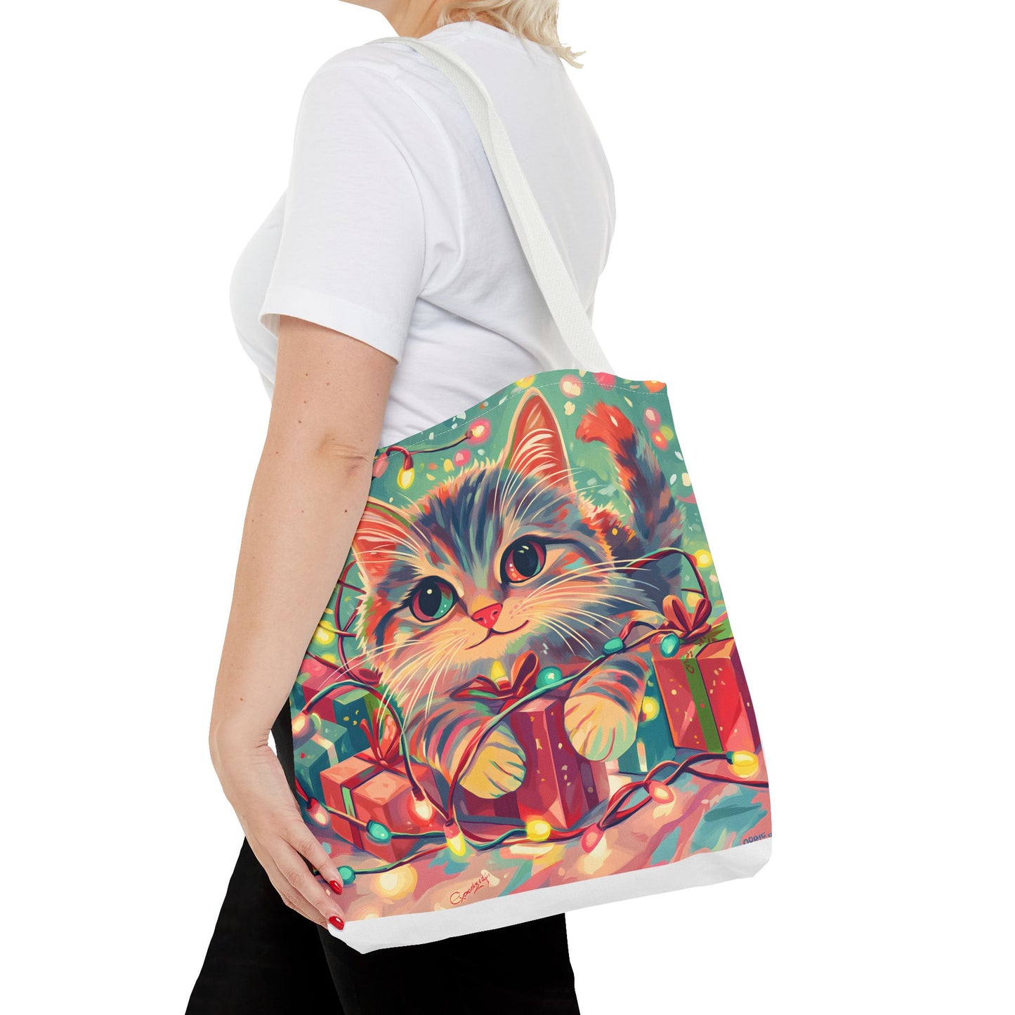 Cat Love Tote Bag