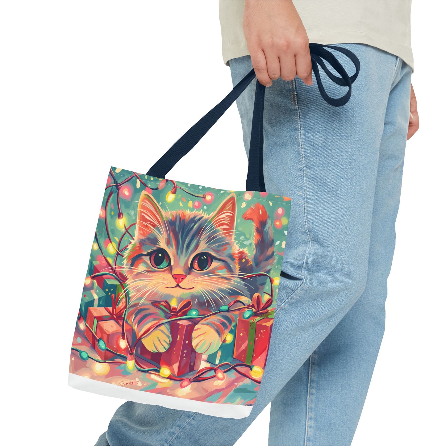 Cat Love Tote Bag