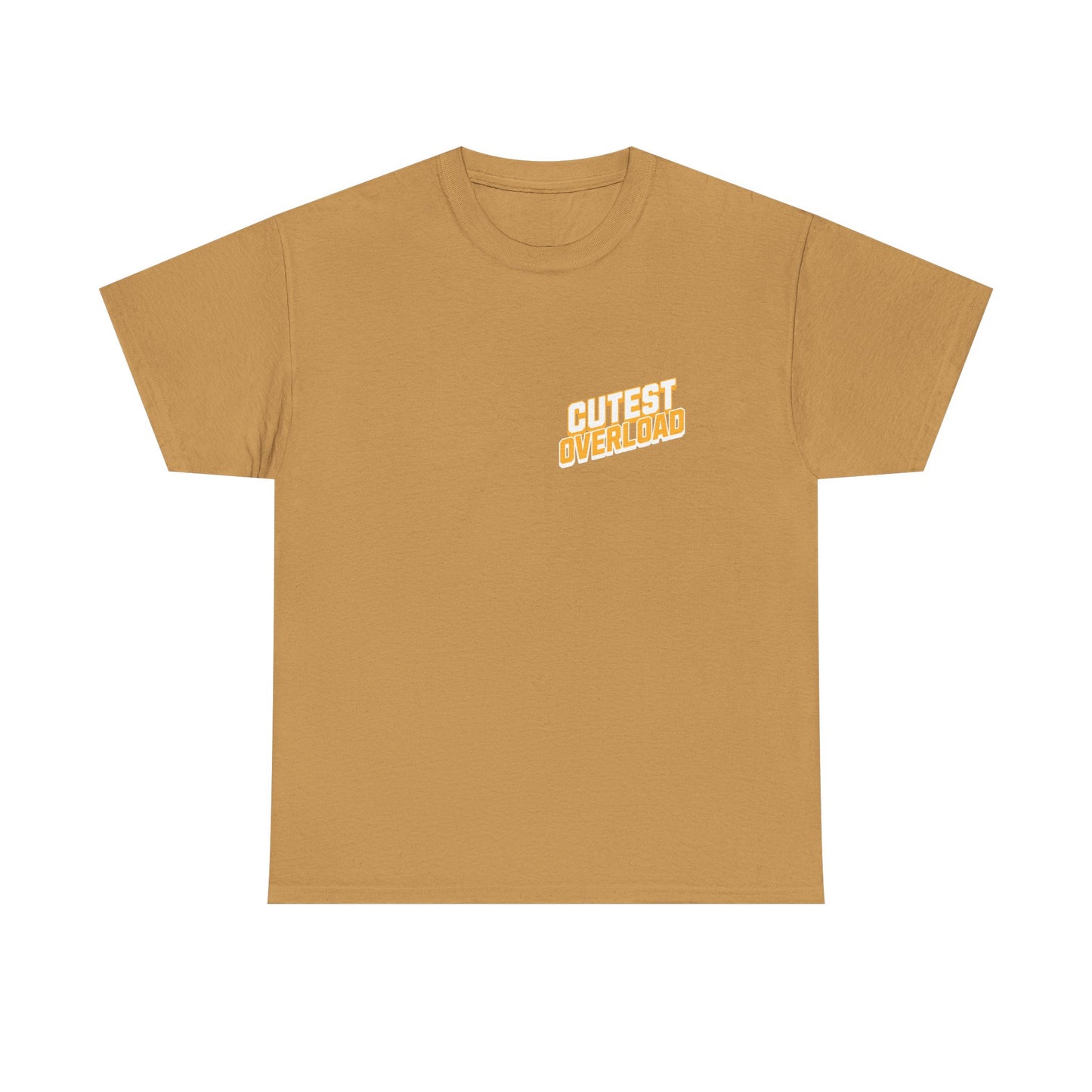 Happy Cat 'Cutest Overload' | Unisex Heavy Cotton Tee