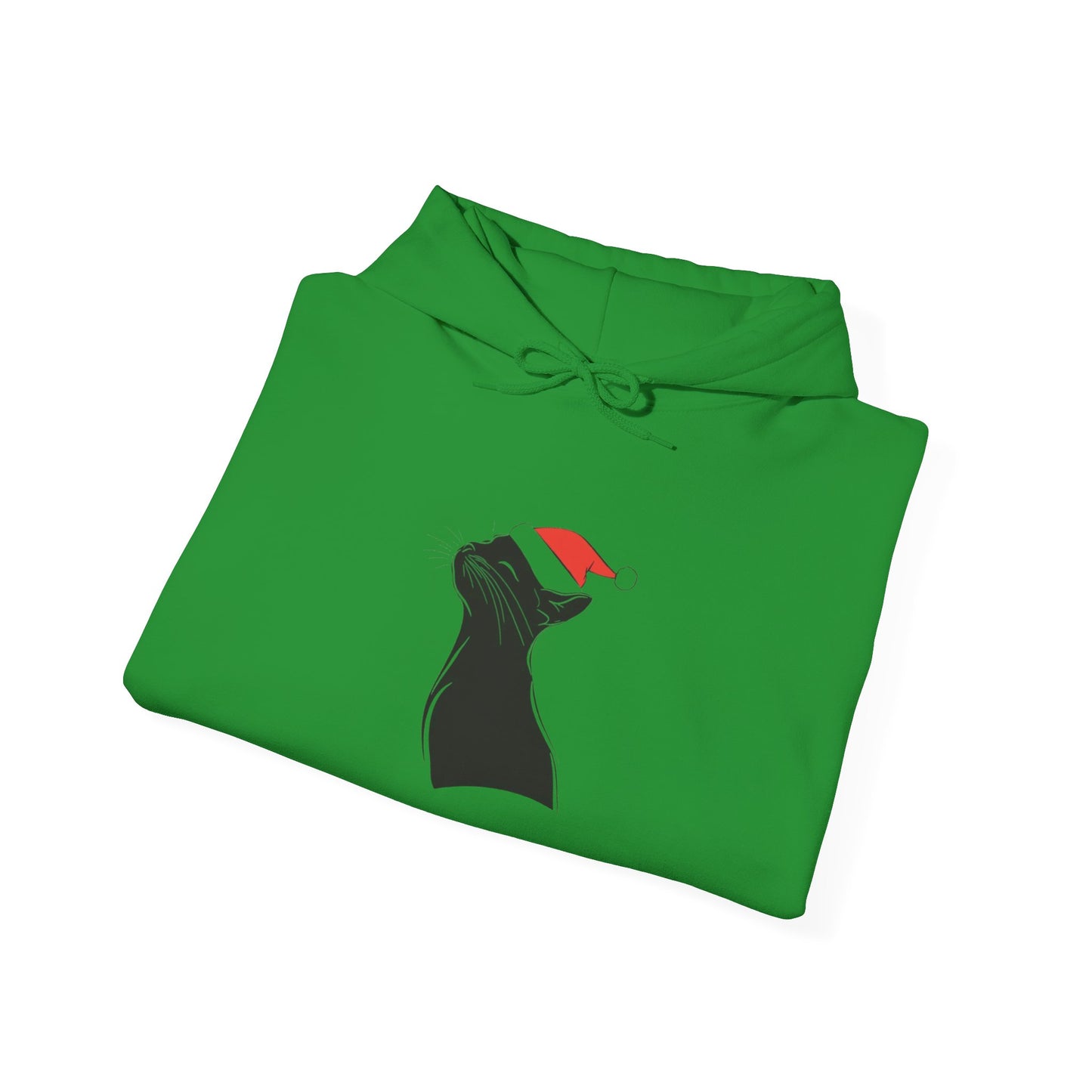 Black Cat Christmas Hoodie