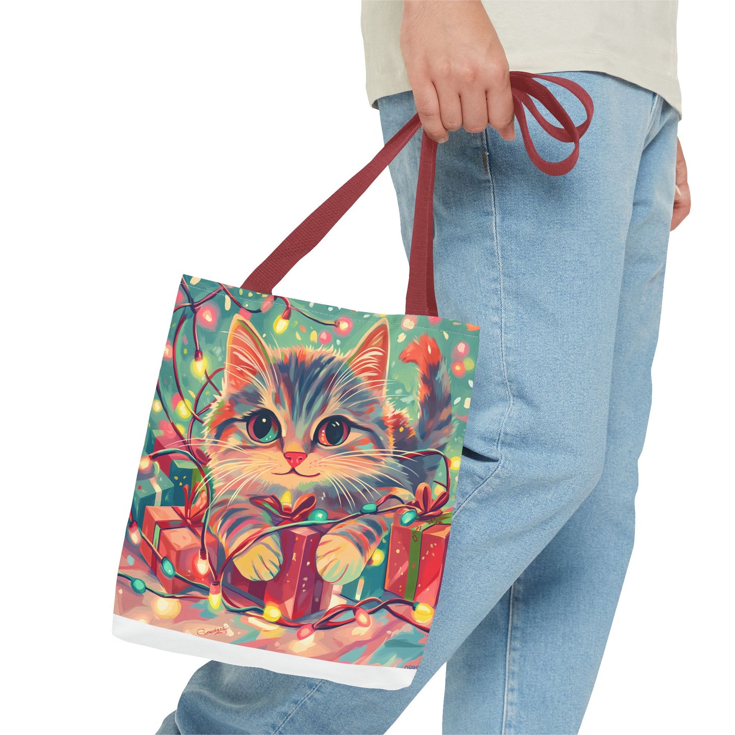 Cat Love Tote Bag