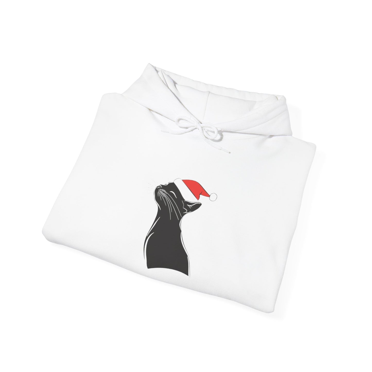 Black Cat Christmas Hoodie