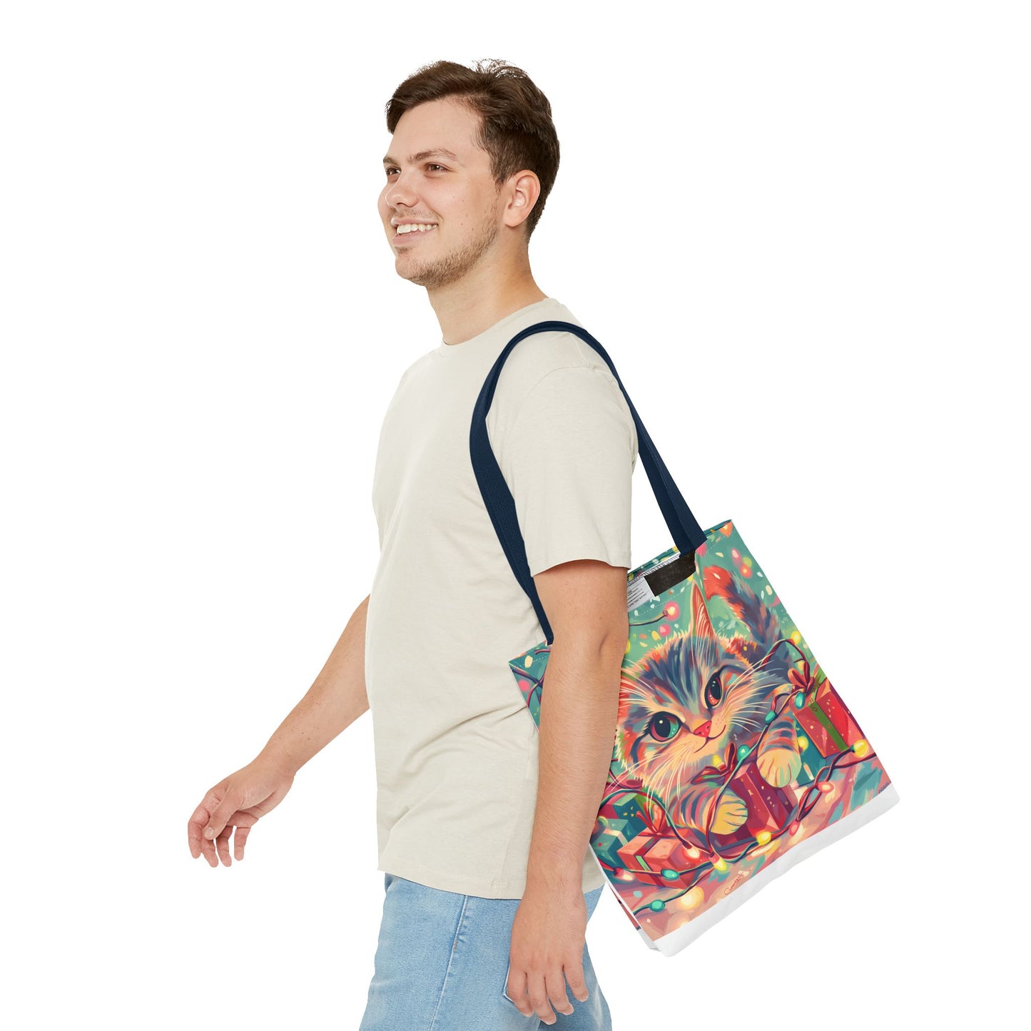 Cat Love Tote Bag