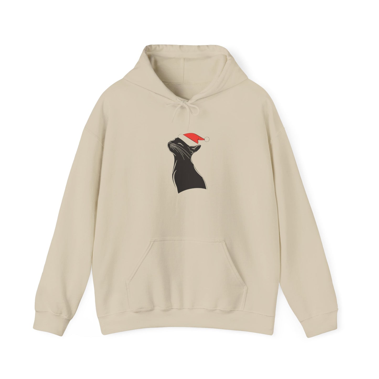 Black Cat Christmas Hoodie