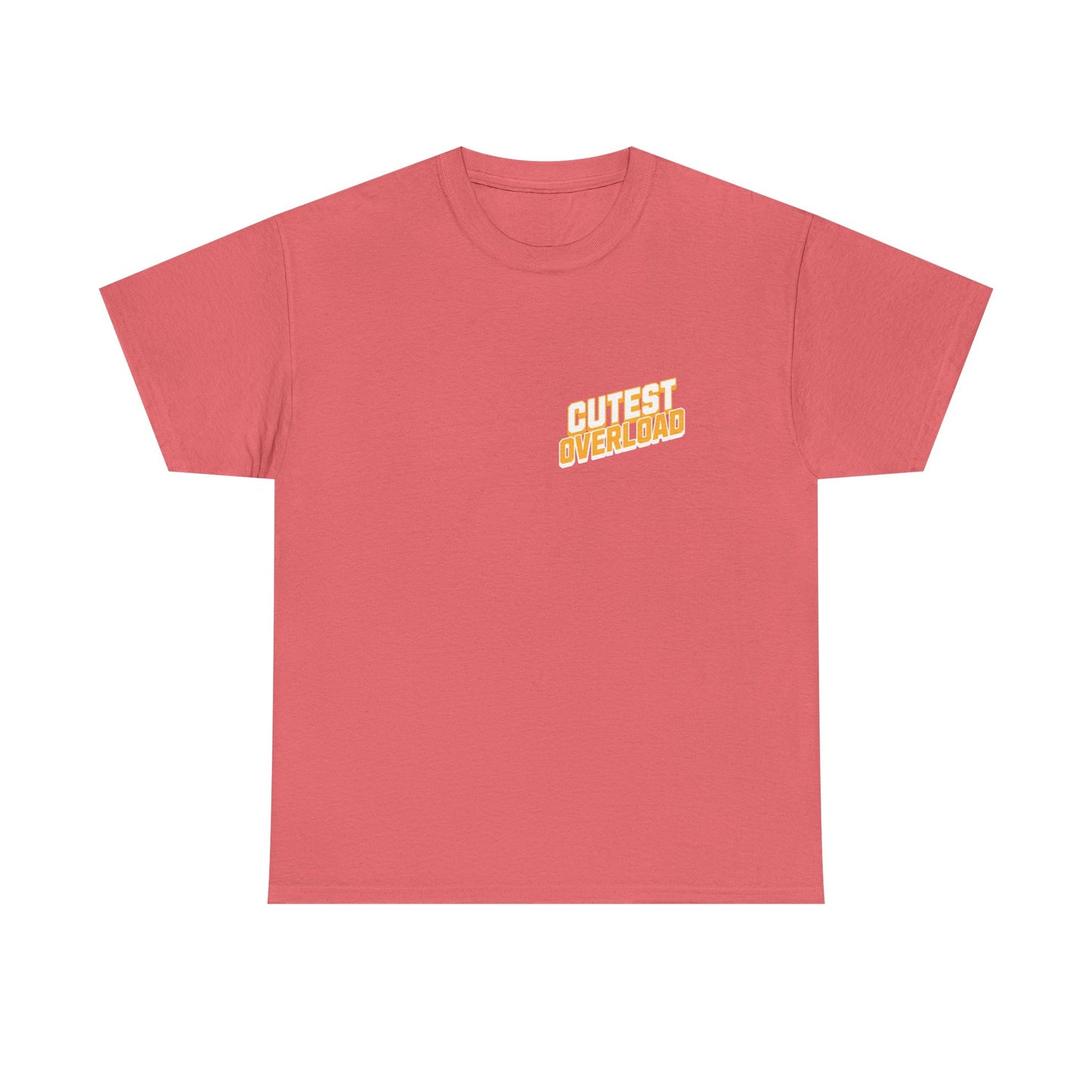 Happy Cat 'Cutest Overload' | Unisex Heavy Cotton Tee