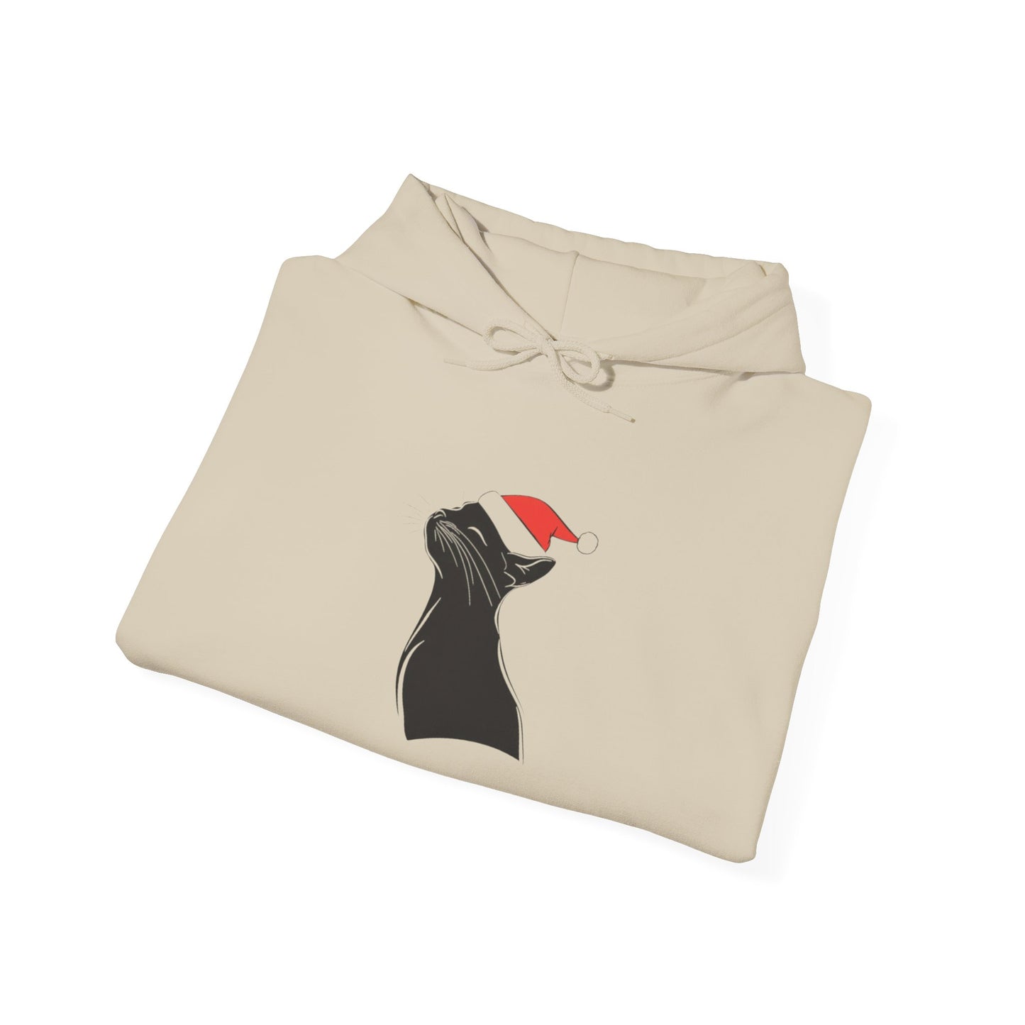 Black Cat Christmas Hoodie