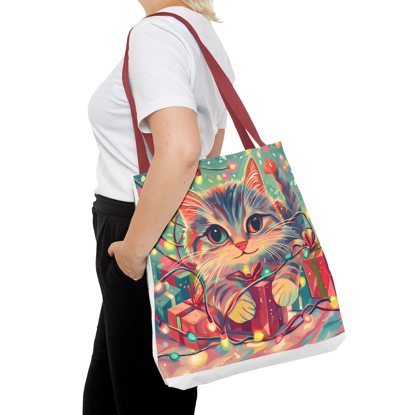 Cat Love Tote Bag