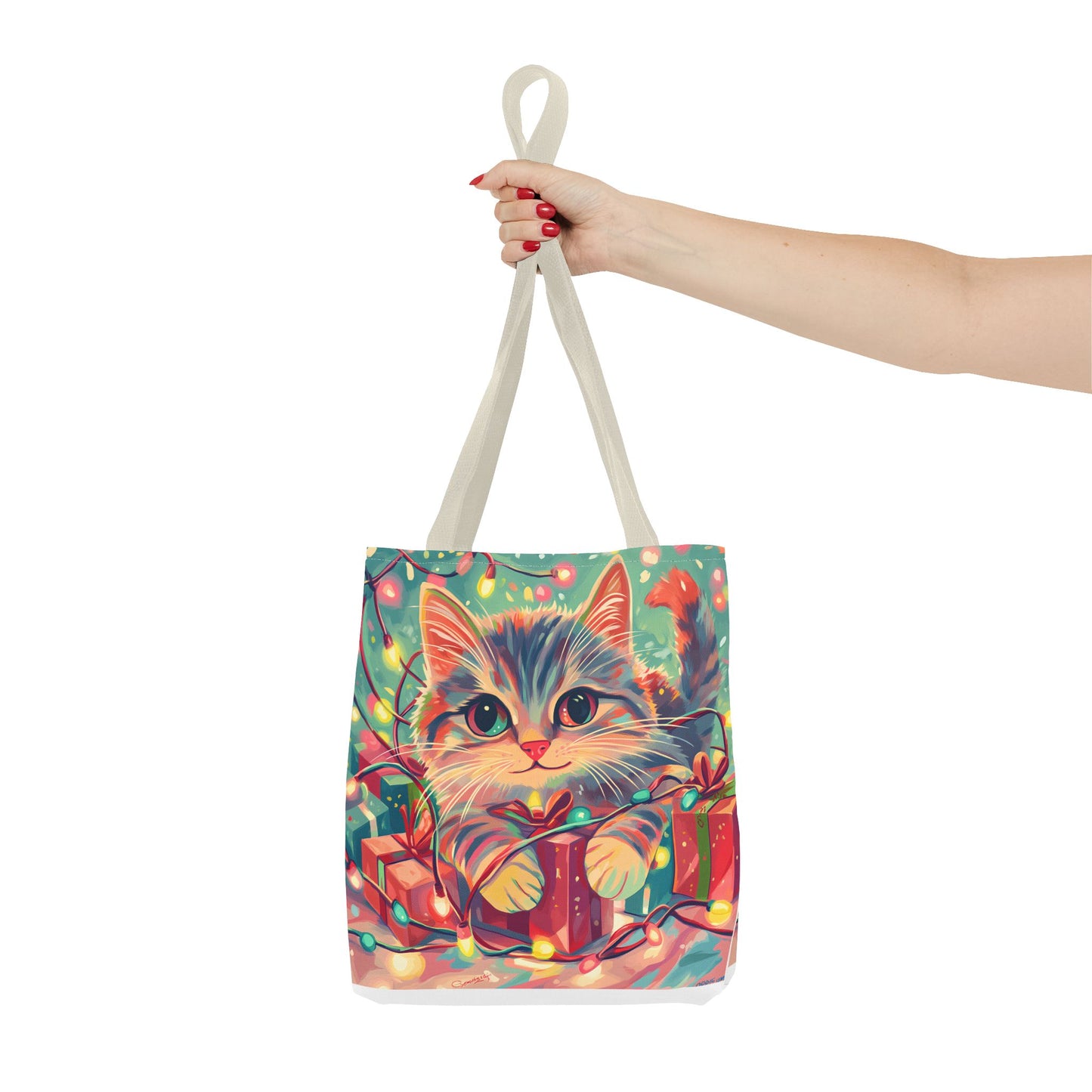 Cat Love Tote Bag