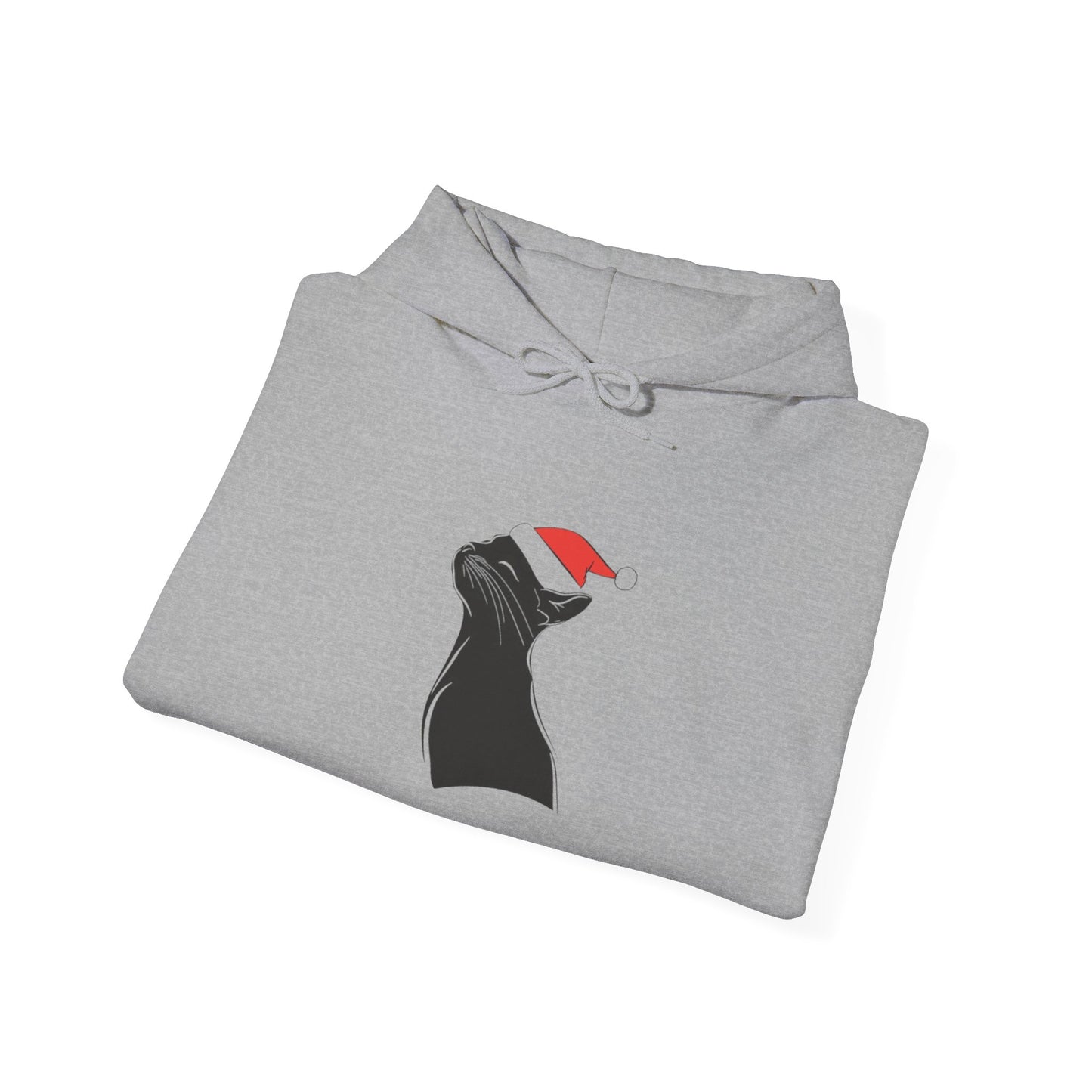 Black Cat Christmas Hoodie