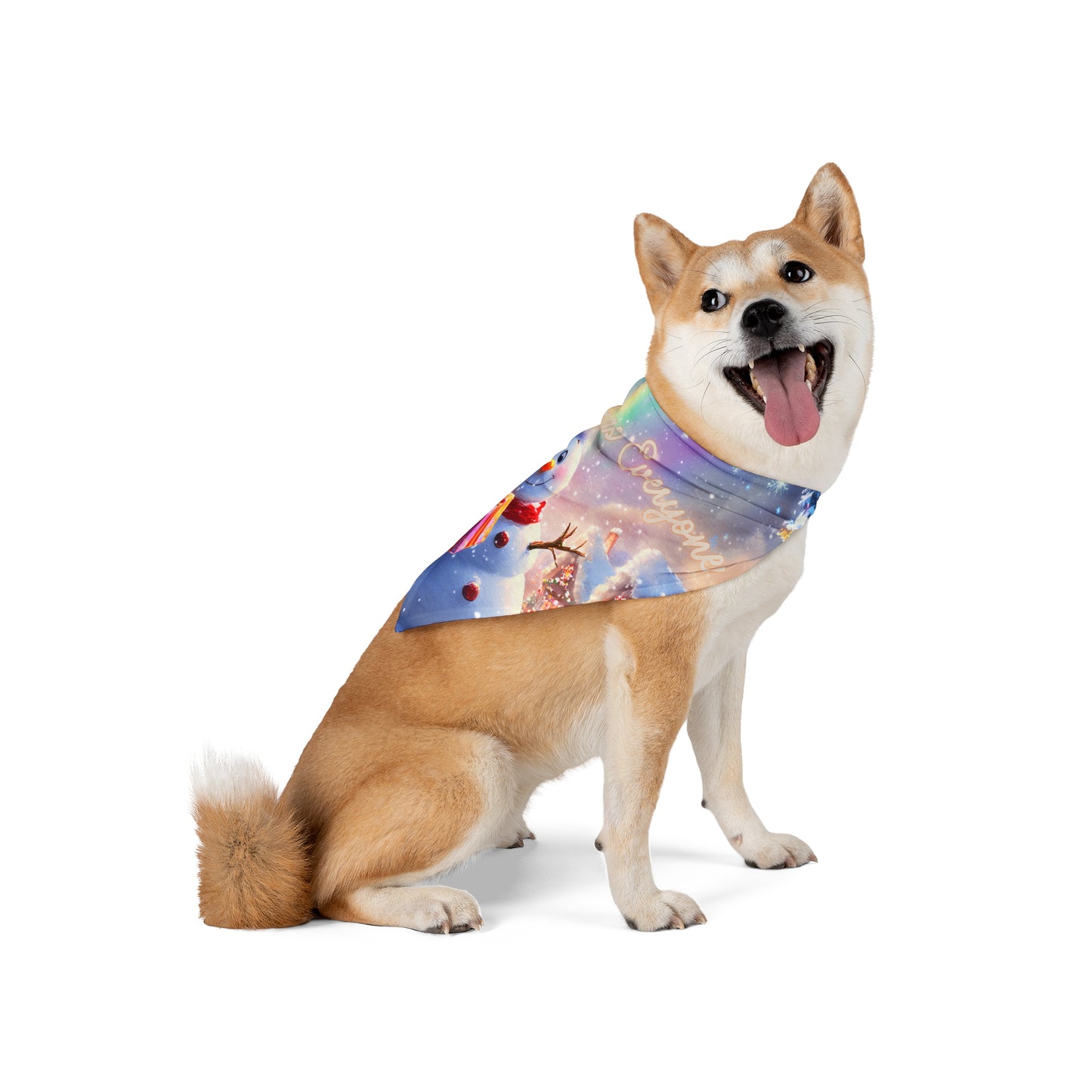 Pet Bandana - Merry Christmas Everyone