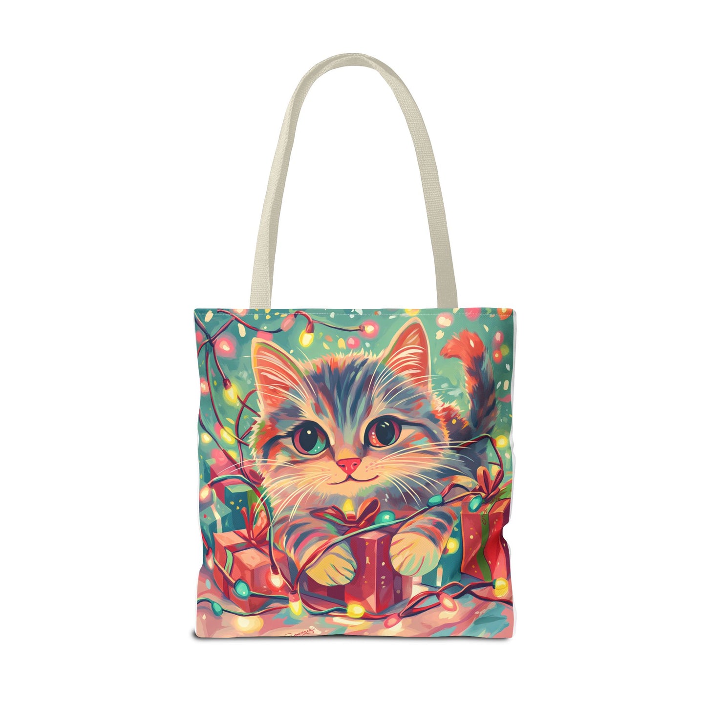 Cat Love Tote Bag