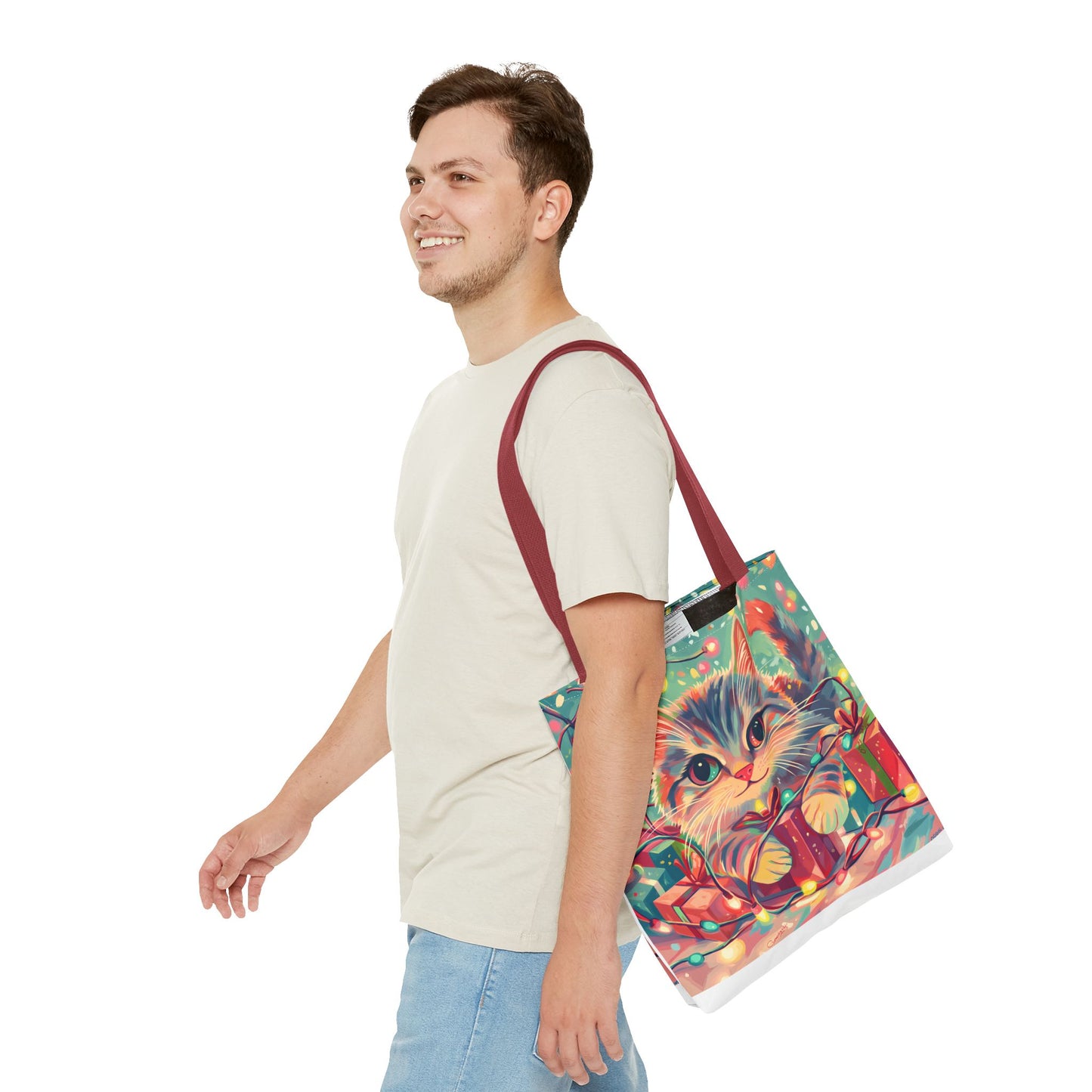 Cat Love Tote Bag