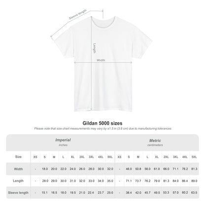 Running Cat and Machine Sound - Dramatic Movie Design | Unisex Heavy Cotton Tee