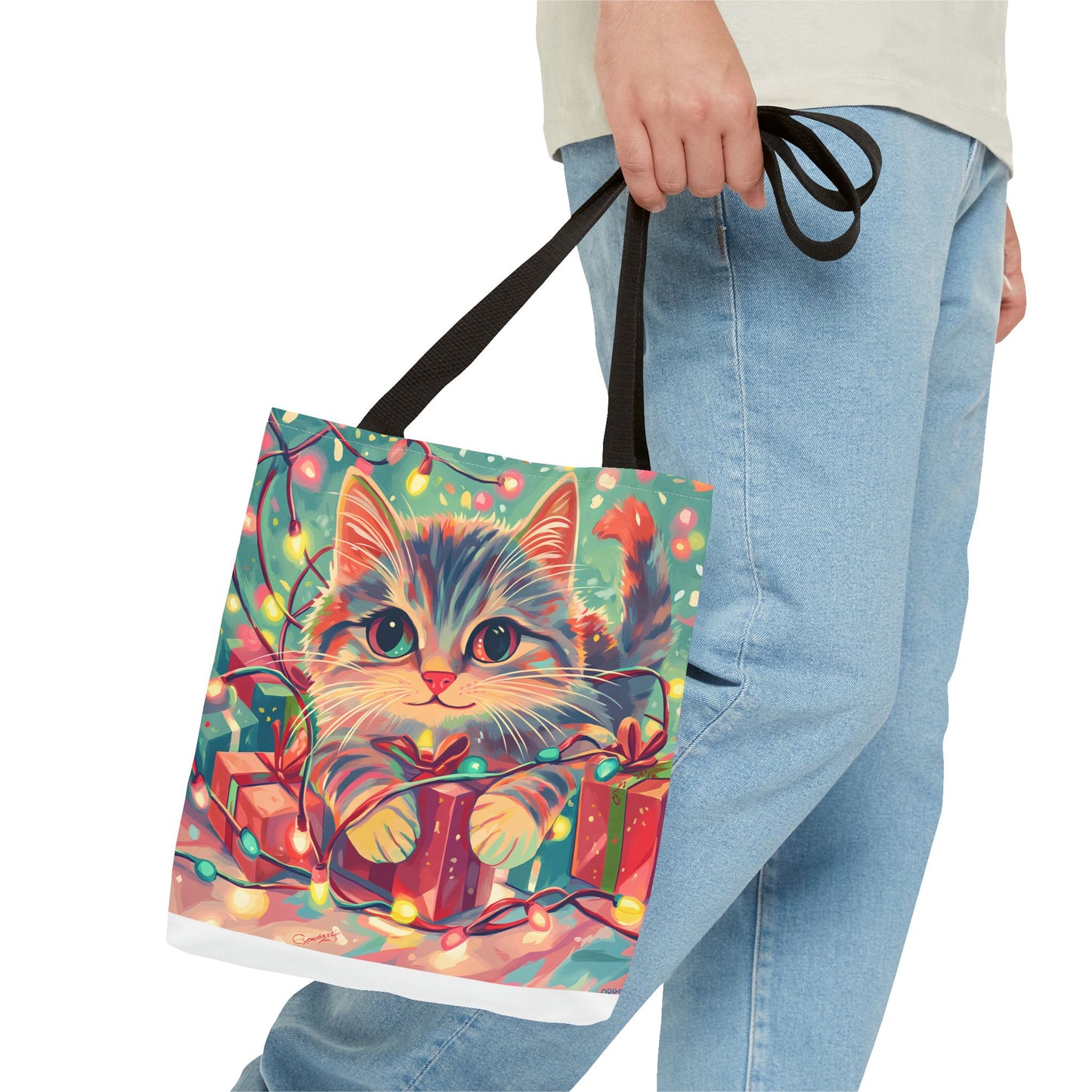 Cat Love Tote Bag