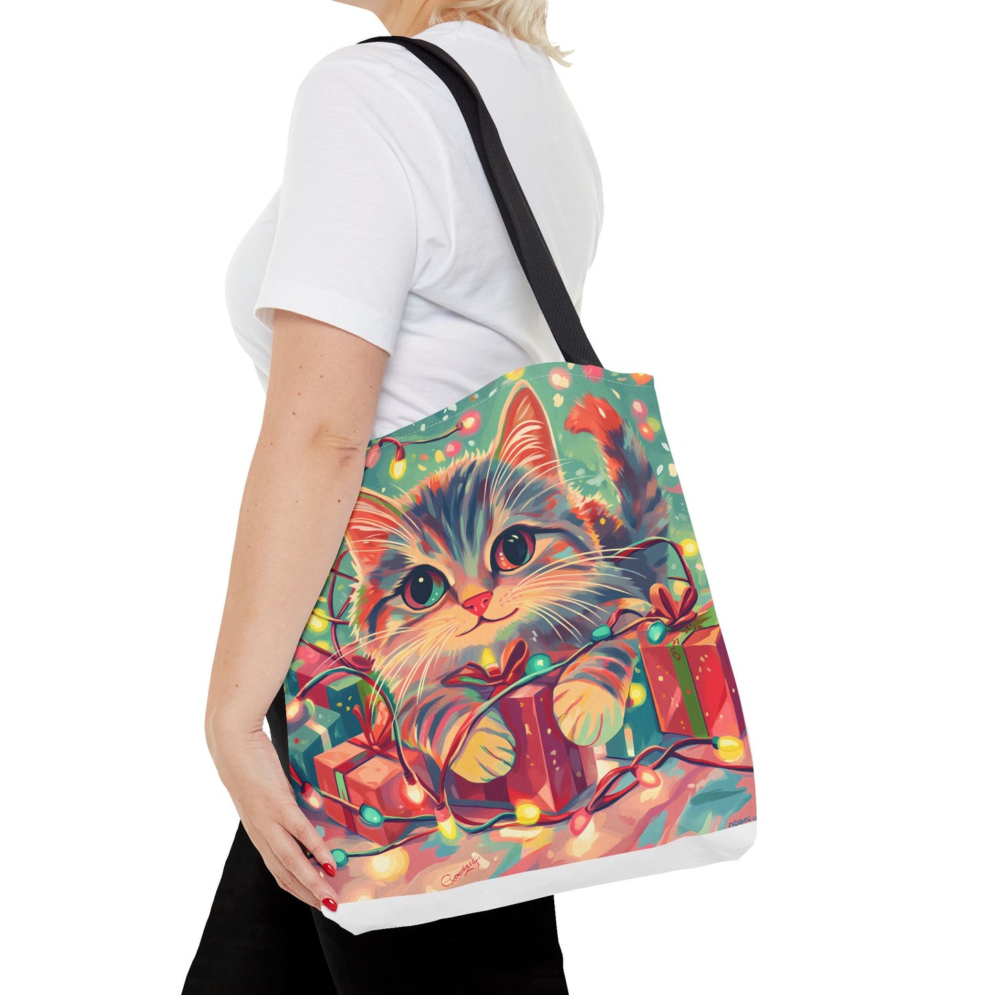 Cat Love Tote Bag