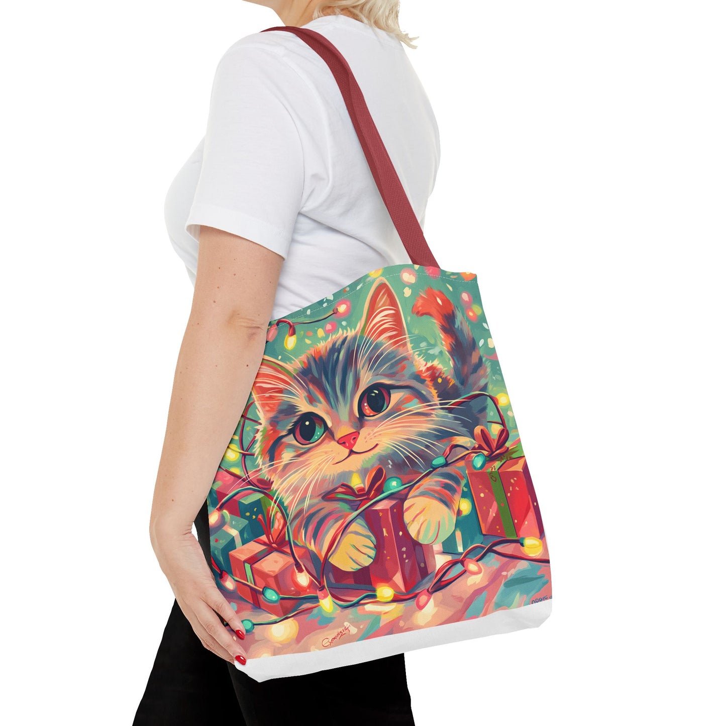 Cat Love Tote Bag