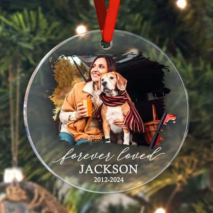 Personalized Memorial Pet Ornament Christmas Ornament Christmas Gift for Pet Lovers